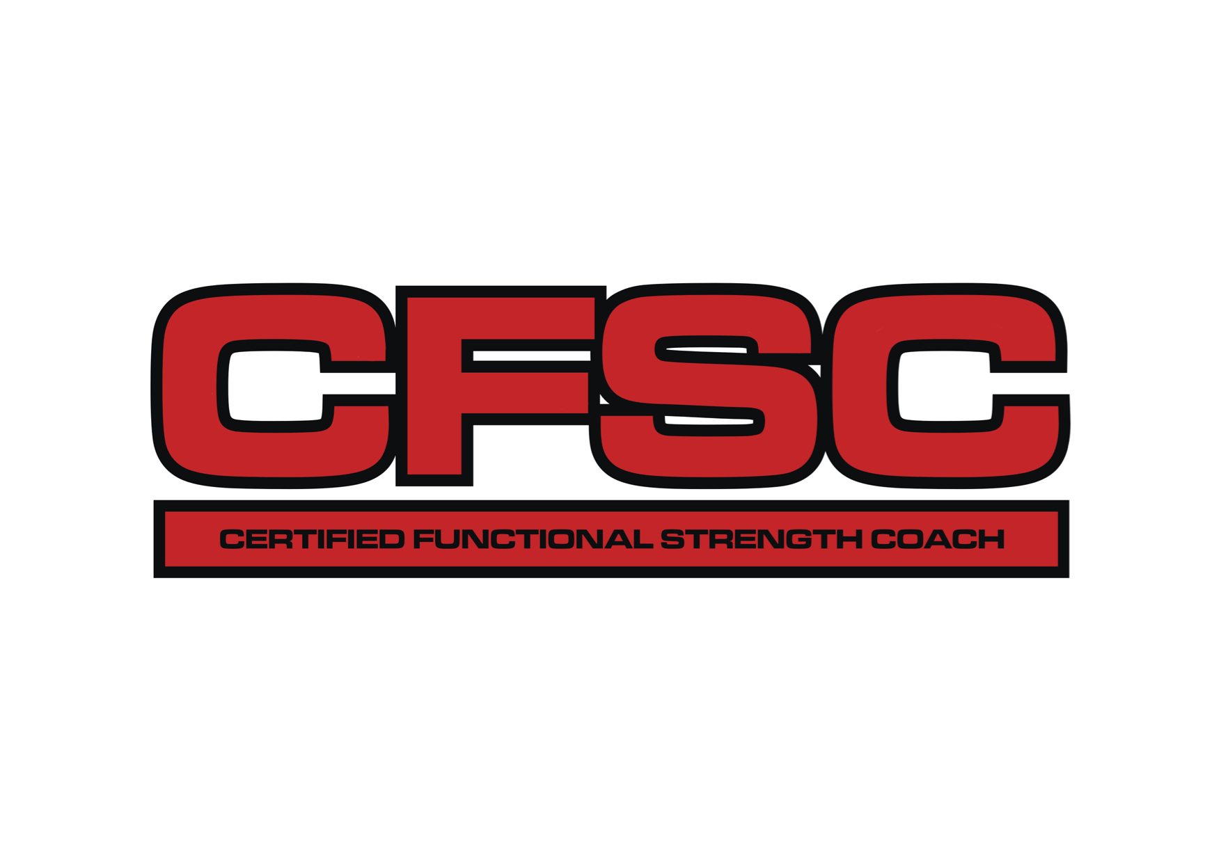 CFSC logo representing Certified Functional Strength Coach, relevant to Bill Cunningham Fitness and personalized training services.